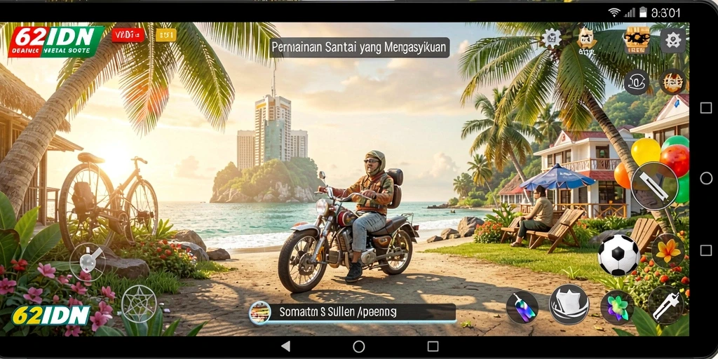 Screenshot gameplay 62IDN yang seru dan menyenangkan.