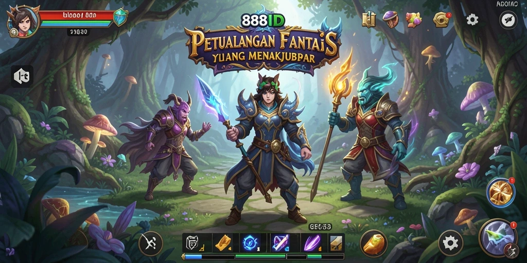 Screenshot gameplay RPG 88ID yang penuh aksi dan petualangan.