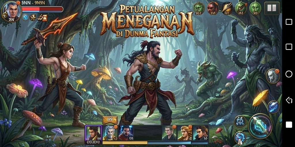 Gameplay seru dengan petualangan yang menegangkan di 9N9N.