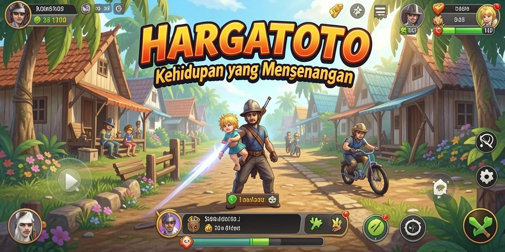 Screenshot HARGATOTO menampilkan gameplay yang interaktif dan menarik.