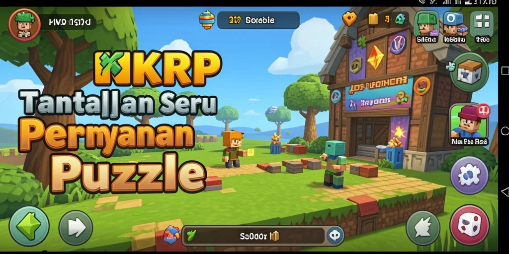 Tampilan gameplay seru dari KKRP yang penuh teka-teki.