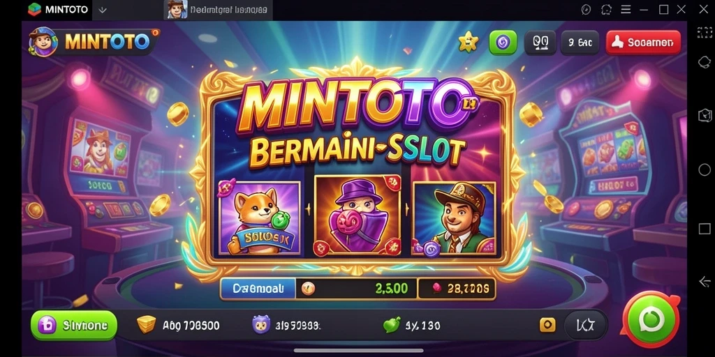 Screenshot gameplay MINTOTO menampilkan serunya permainan Slot dengan grafik yang memukau.