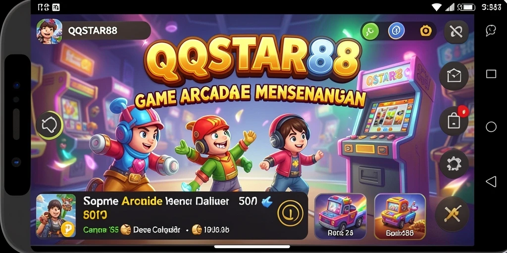 Tampilan gameplay QQSTAR88 yang seru dan menantang.