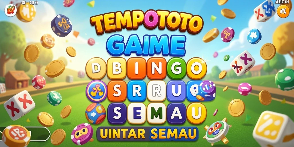 Tampilan gameplay intuitif dan menyenangkan dari TEMPOTOTO.