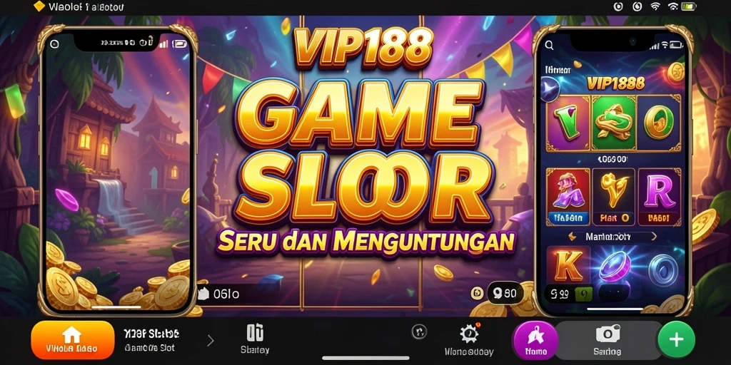 Tampilan menarik dari gameplay Slot di VIP188.