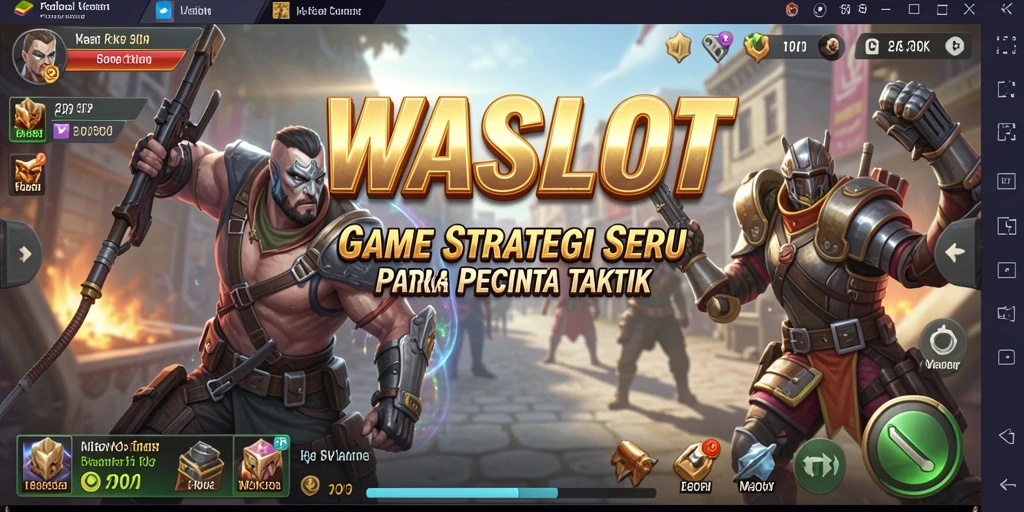 Tampilan gameplay yang menegangkan di WASLOT dengan rencana strategi terbaik.