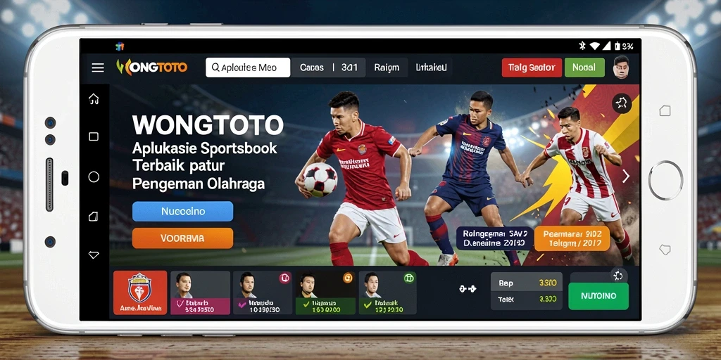 Tampilan antarmuka WONGTOTO yang ramah pengguna dan menarik.